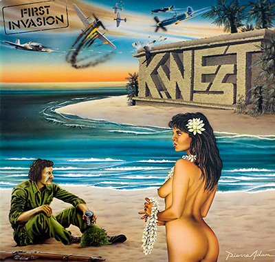 KEY WEST - First Invasion album front cover vinyl record